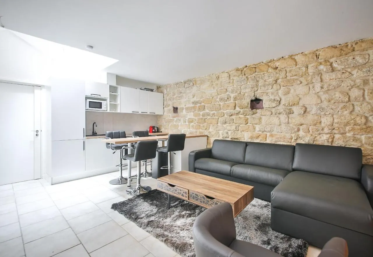 01#Duplex 4Pers#Sevres-Lecourbe#Necker Lägenhet Paris Frankrike