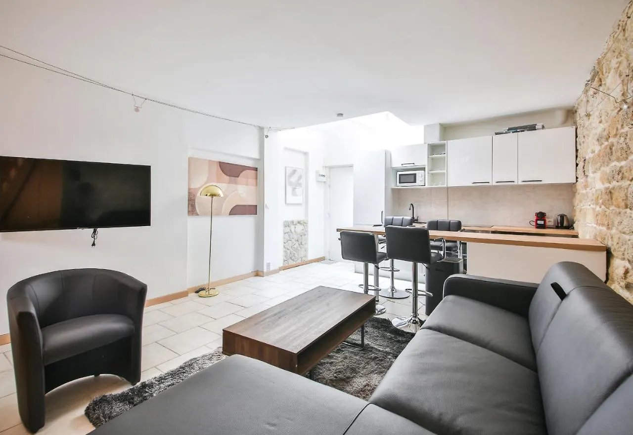 01#Duplex 4Pers#Sevres-Lecourbe#Necker Daire Paris Fransa